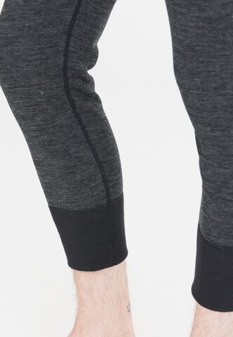 Whistler Slimfit Baselayerhose 'Bradley' in Grau