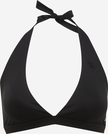 Tommy Hilfiger Underwear Bikini Top in Black: front