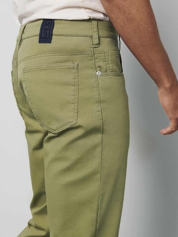 MEYER Regular Chino in Groen