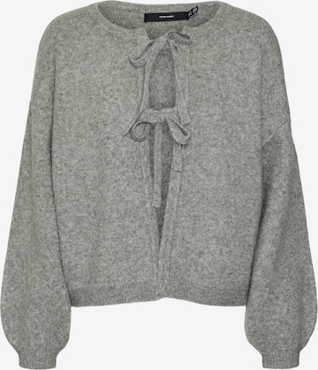VERO MODA Cardigan 'Bow' i grå: forside