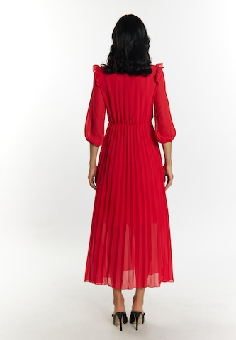 faina Kleid in Rot