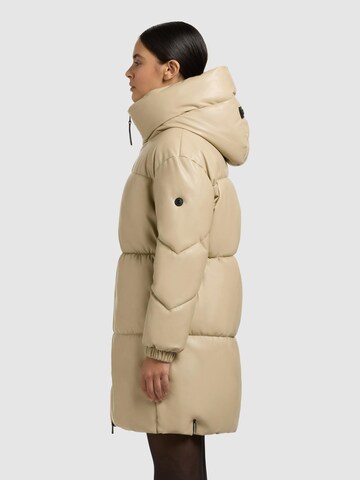 Cappotto invernale 'Lorsa' di khujo in beige
