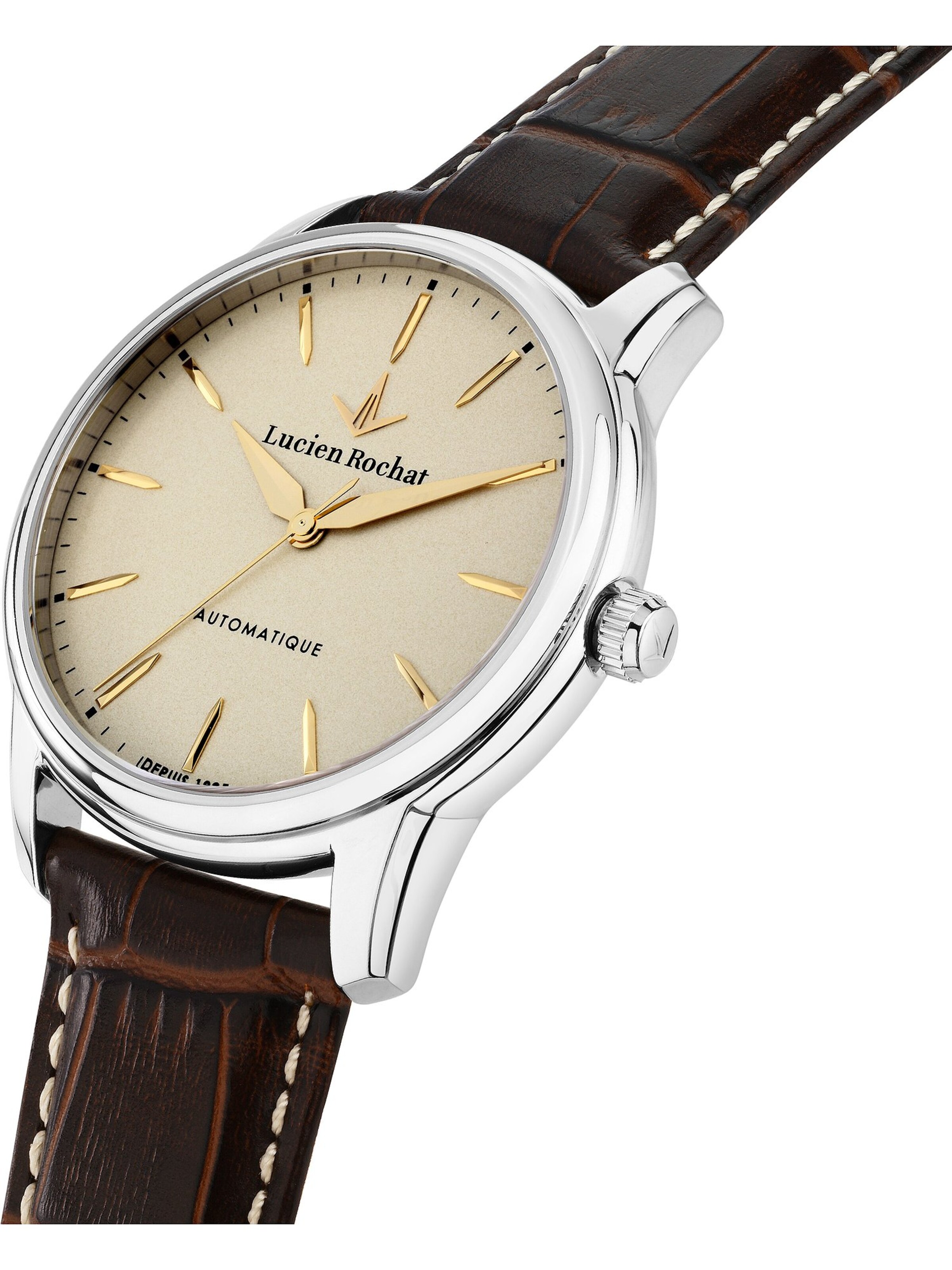 Lucien Rochat Analog Watch in Brown