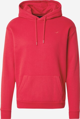 sarkans HOLLISTER Sportisks džemperis: no priekšpuses