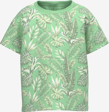 NAME IT Shirts 'Valther' i grøn: forside