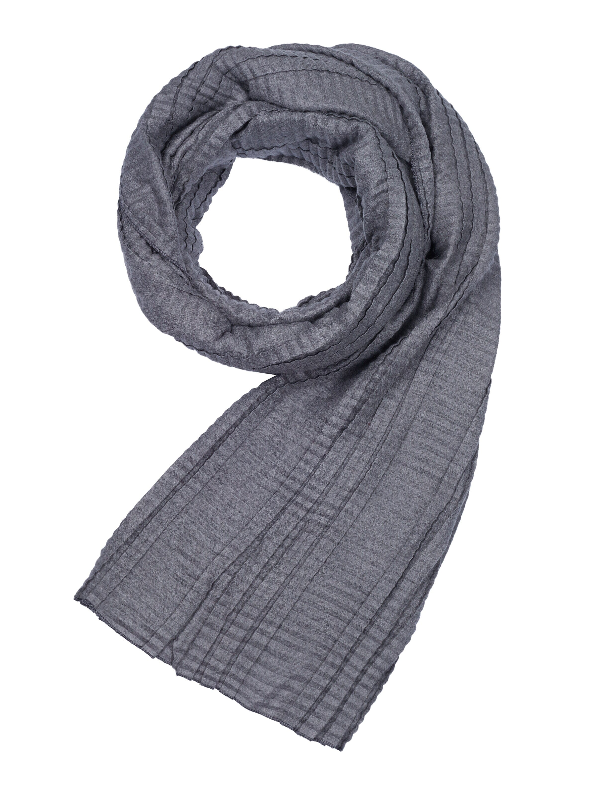 Écharpe 'Emporio Armani Schal' ARMANI en gris : devant