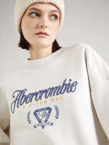 Abercrombie & Fitch Sweatshirt 'CLASSIC SUNDAY' in Beige
