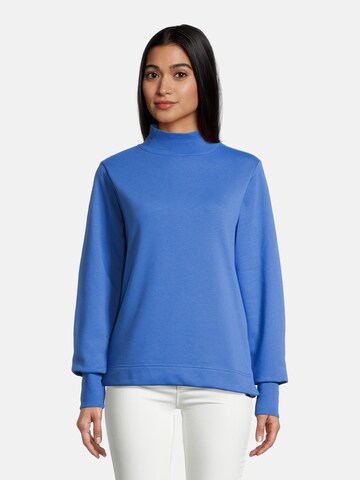 salzhaut Sweatshirt 'Oaneweeten' in Blauw: voorkant