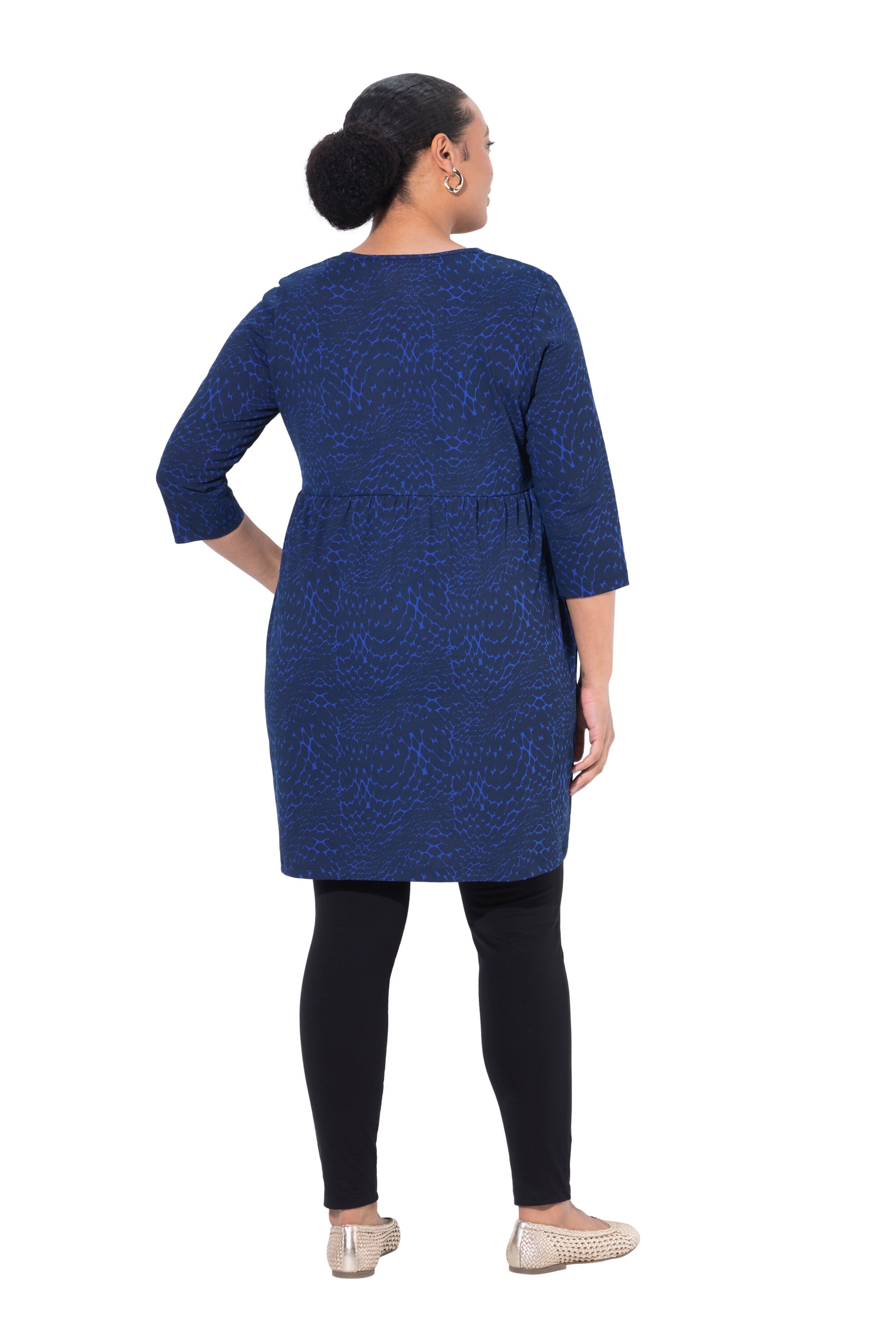 Ulla Popken Jurk in Blauw