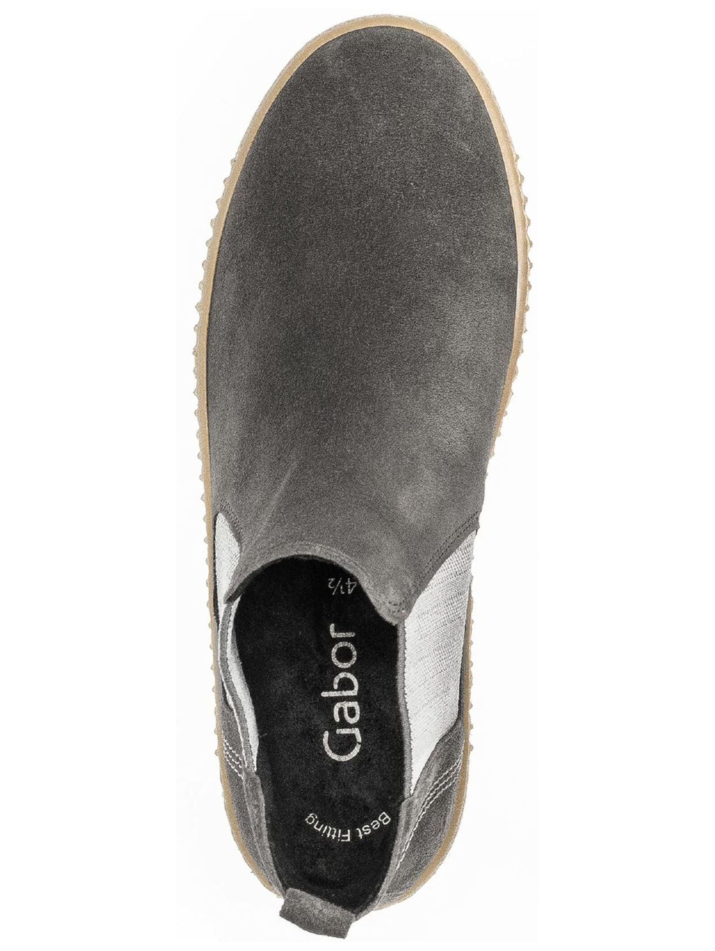 GABOR Chelsea Boots in Grey