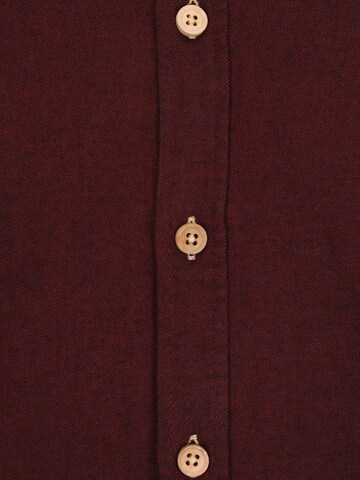 Kronstadt Regular fit Button Up Shirt 'Johan Diego' in Red