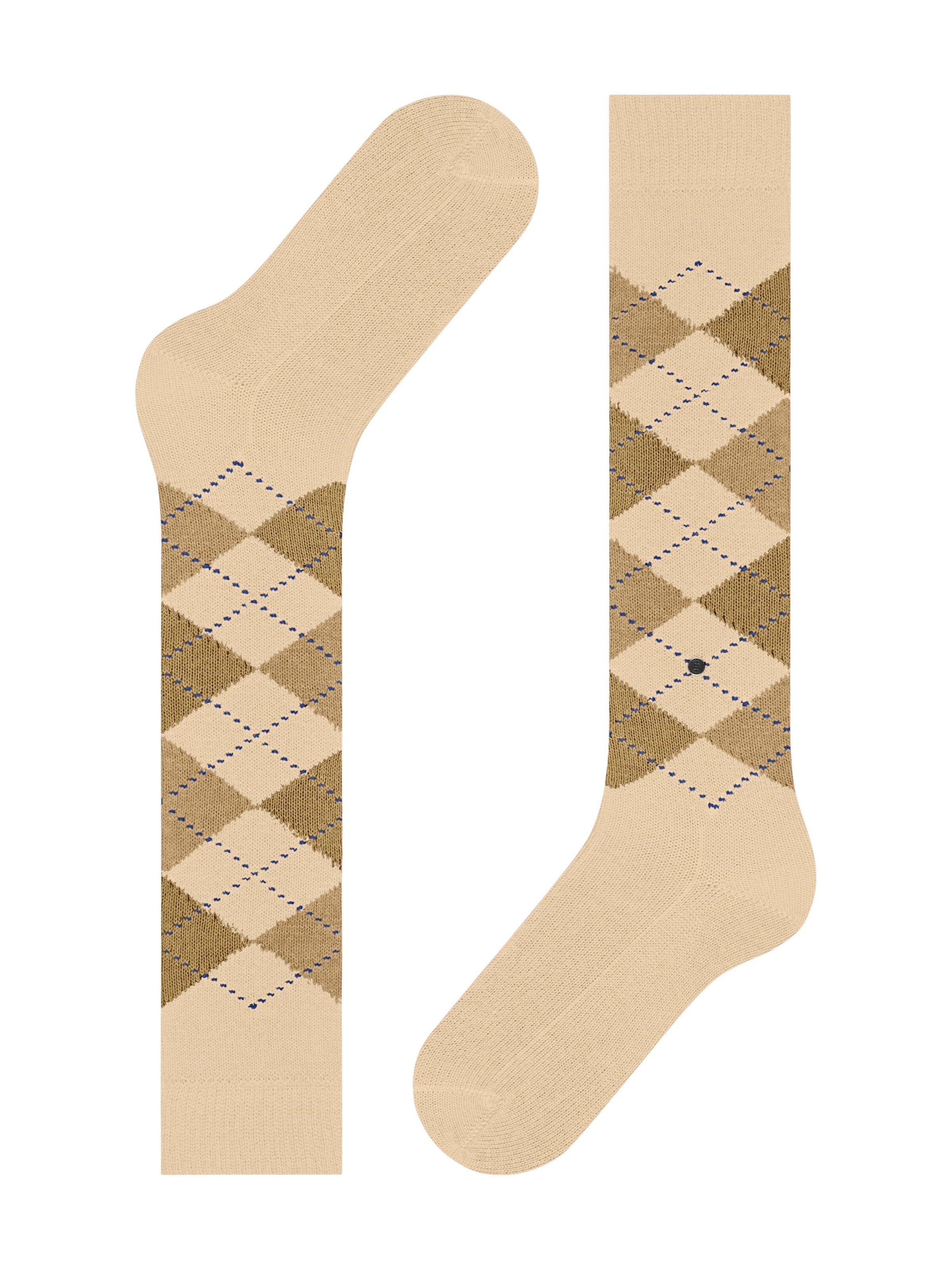BURLINGTON Overknee Strümpfe 'Whitby'‌‌‌‌ in Beige