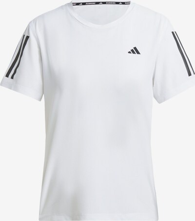 ADIDAS PERFORMANCE Λειτουργικό μπλουζάκι 'Own The Run' σε μαύρο / λευκό, Άποψη προϊόντος