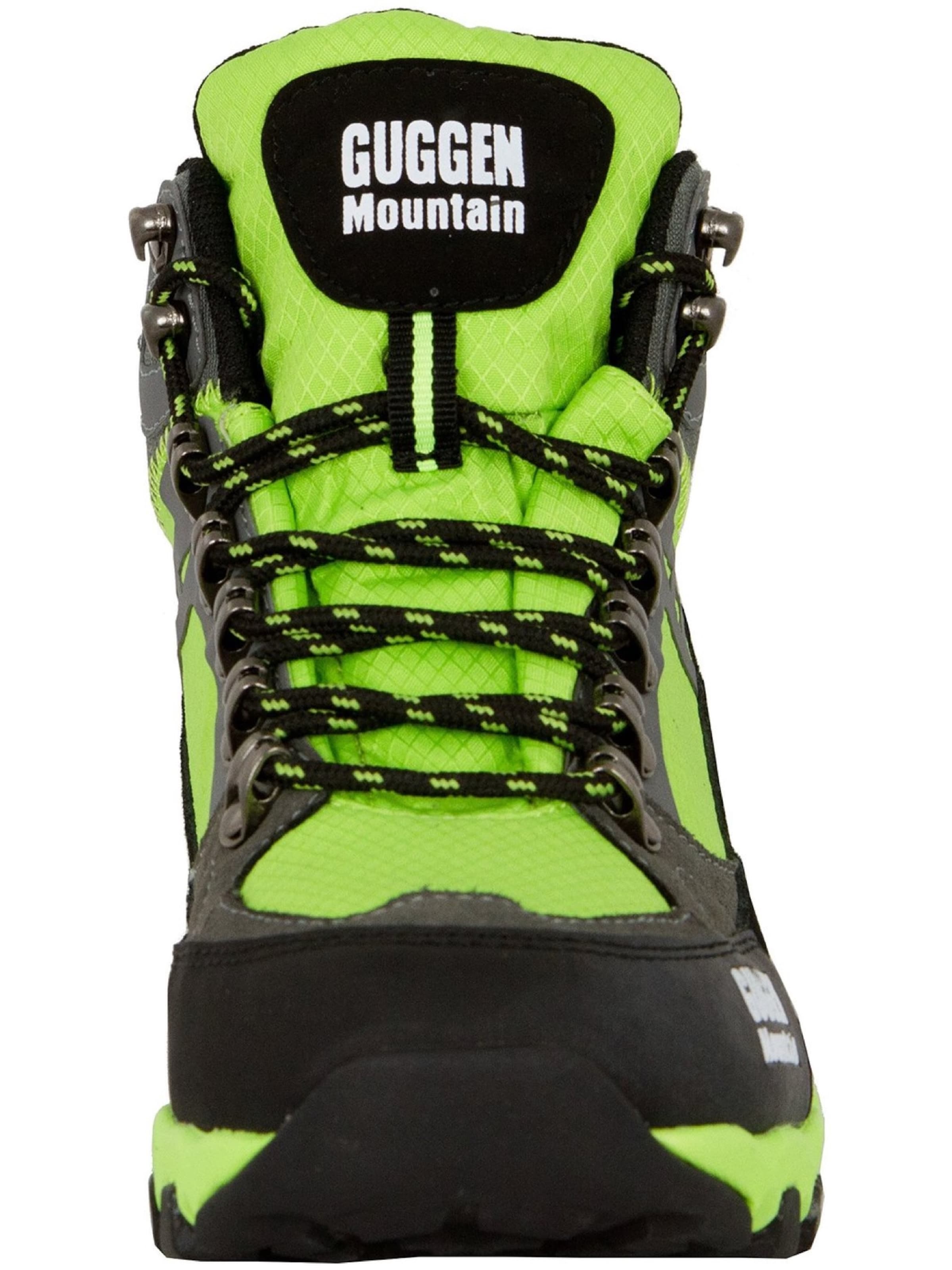 Guggen Mountain Lace-up boot 'M011' in Green