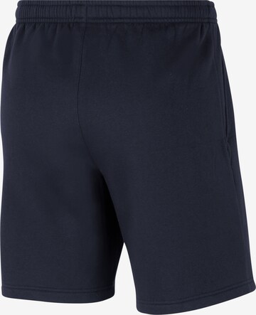 NIKE Regular Workout Pants in Blue