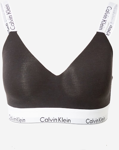 Calvin Klein Underwear Nedrček | črna / bela barva, Prikaz izdelka