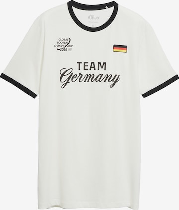 s.Oliver Shirt in White: front