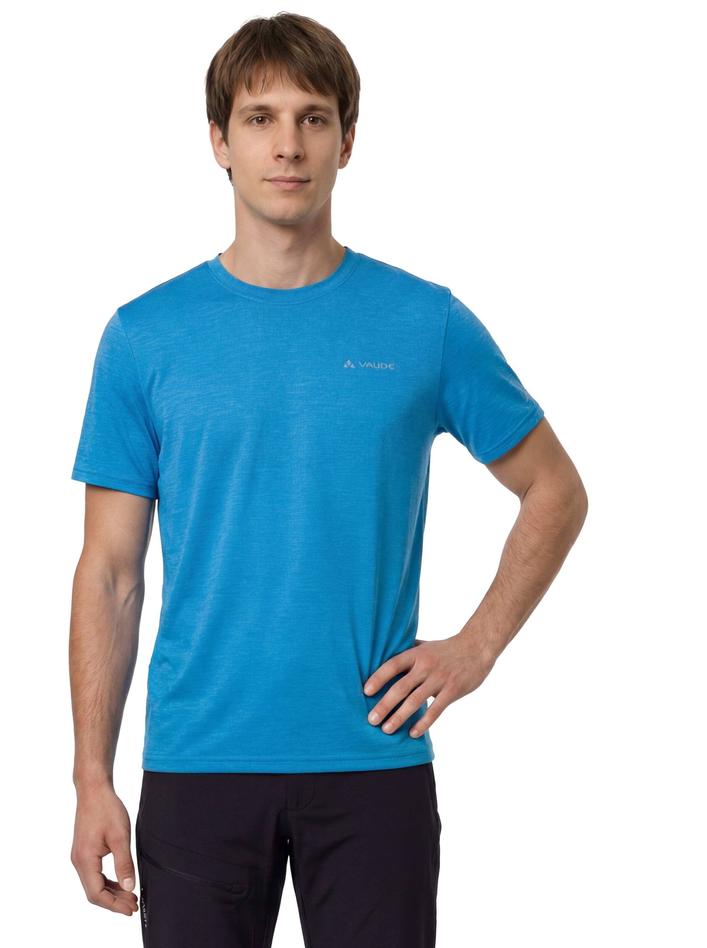 VAUDE Performance shirt 'Ossola' in Blue: front