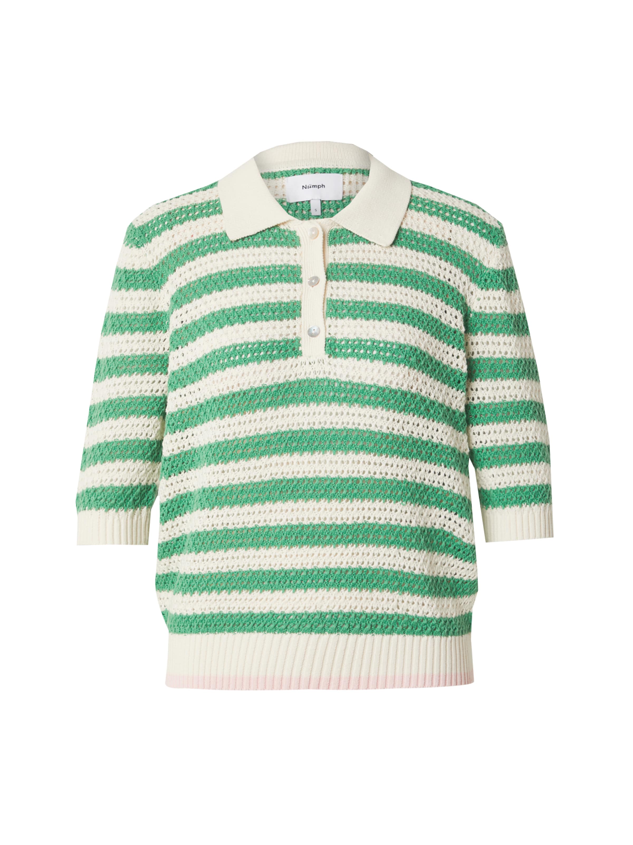 NÜMPH Sweater 'Villia' in Green: front