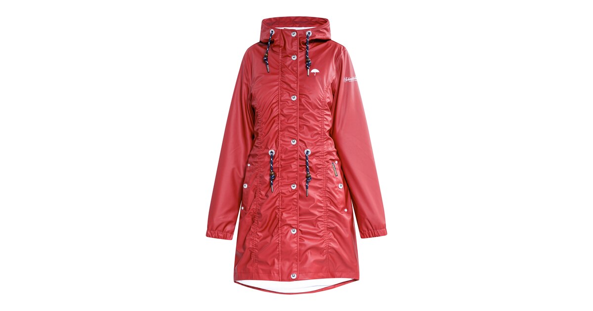 Schmuddelwedda Functionele mantel in Donkerrood ABOUT YOU