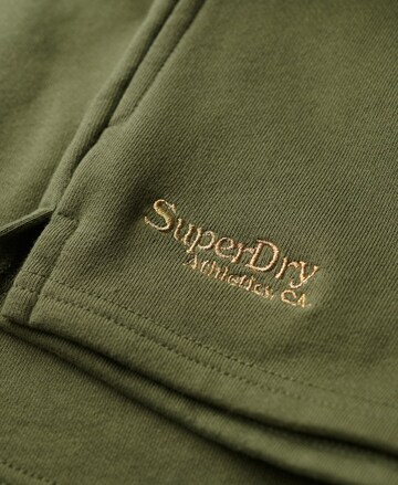 Superdry Regular Pants 'Essential' in Green