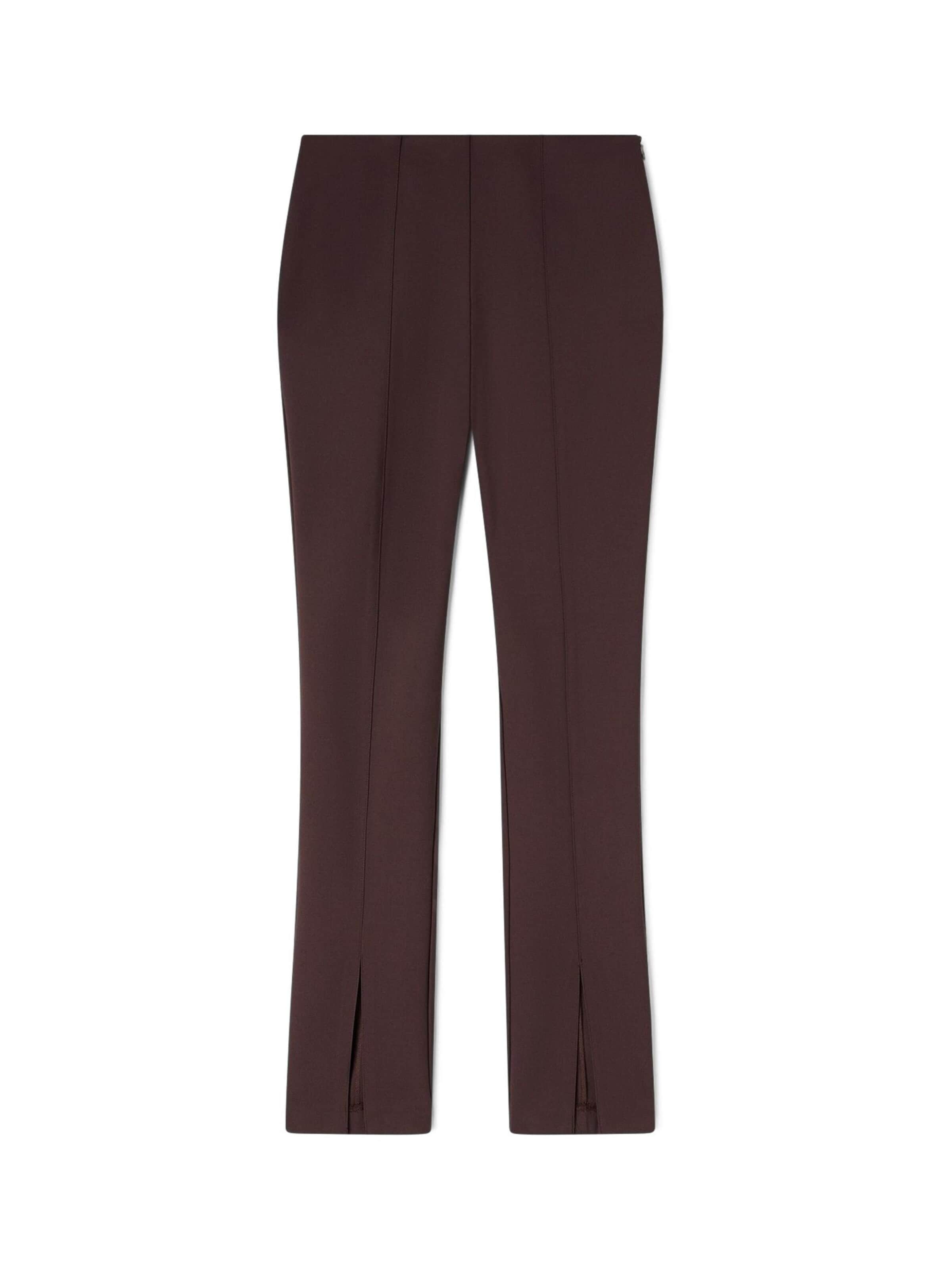 Pantalon MOTIVI en marron : devant