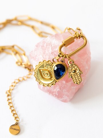 Divasya Kette 'Hamsa - Golden Protection'‌‌‌‌ in Gold