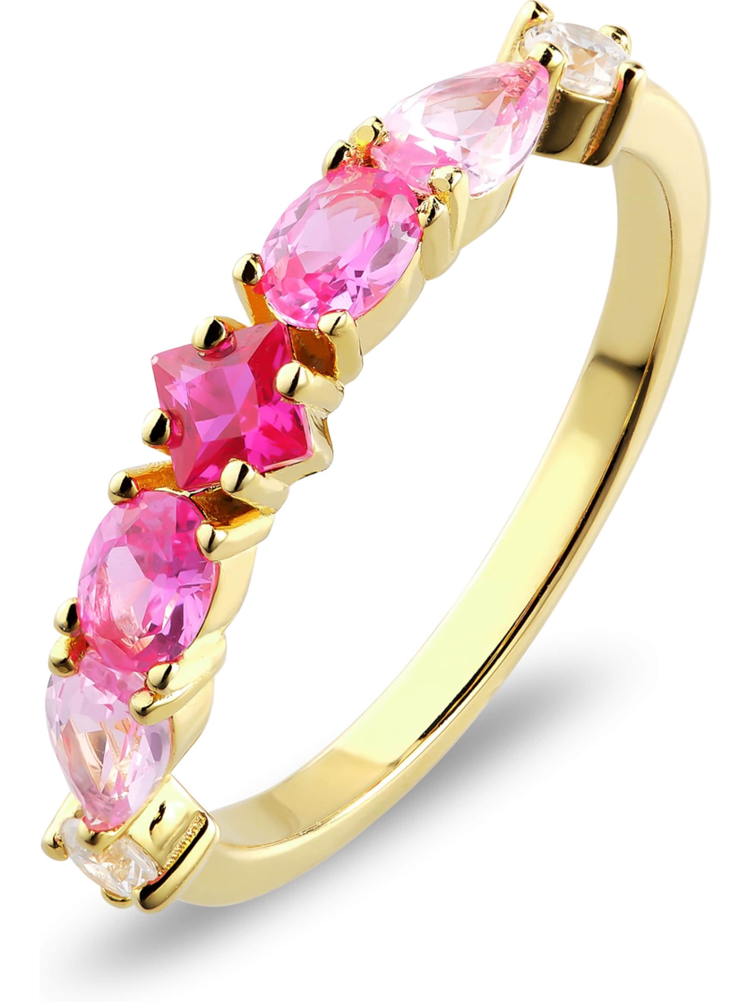 CHRIST Ring in Gold / Pink, Item view