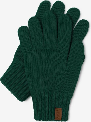 Vivisence Vingerhandschoenen '7014R' in Groen: voorkant