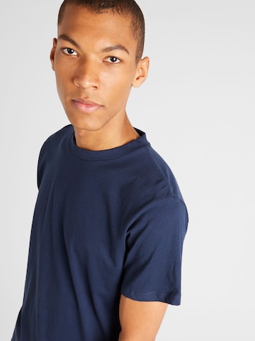 ABOUT YOU Koszulka 'Len Shirt' w kolorze niebieski