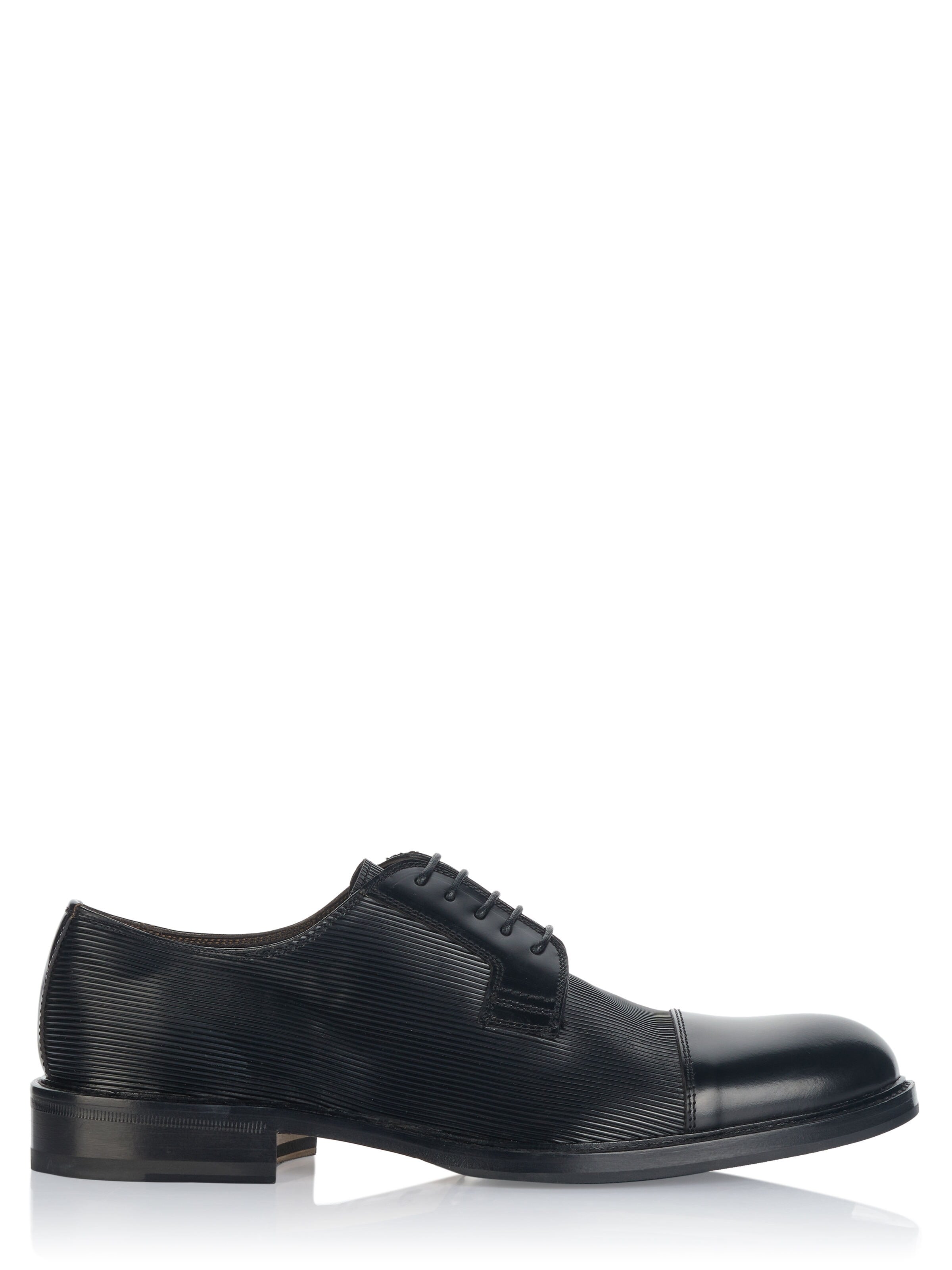 POLLINICipele na vezanje 'Pollini Schuhe' - crna boja: prednji dio