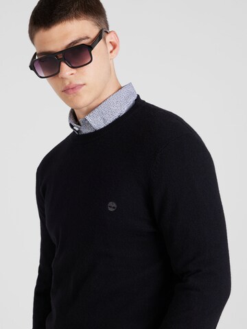 Regular fit Pullover di TIMBERLAND in nero