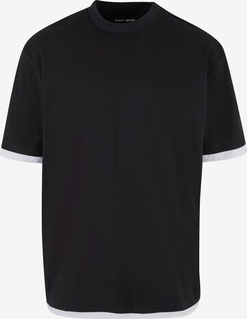 DEF Shirt 'Visible Layer' in Black: front