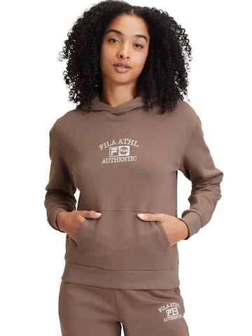 Sweat-shirt 'LINNA' FILA en marron : devant