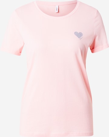Maglietta 'ONLKITA' di ONLY in rosa: frontale