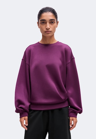 MSCH COPENHAGEN - Sudadera 'Brooke Ima Q' en lila: frente