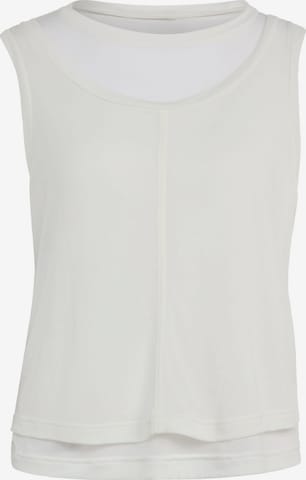 ADIDAS SPORTSWEAR Functioneel shirt 'Soft Lux' in Wit: voorkant