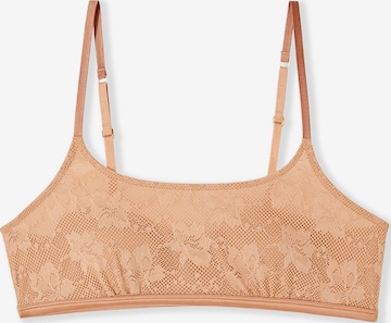 Soutien-gorge 'Pure Dentell' ETAM en beige : devant