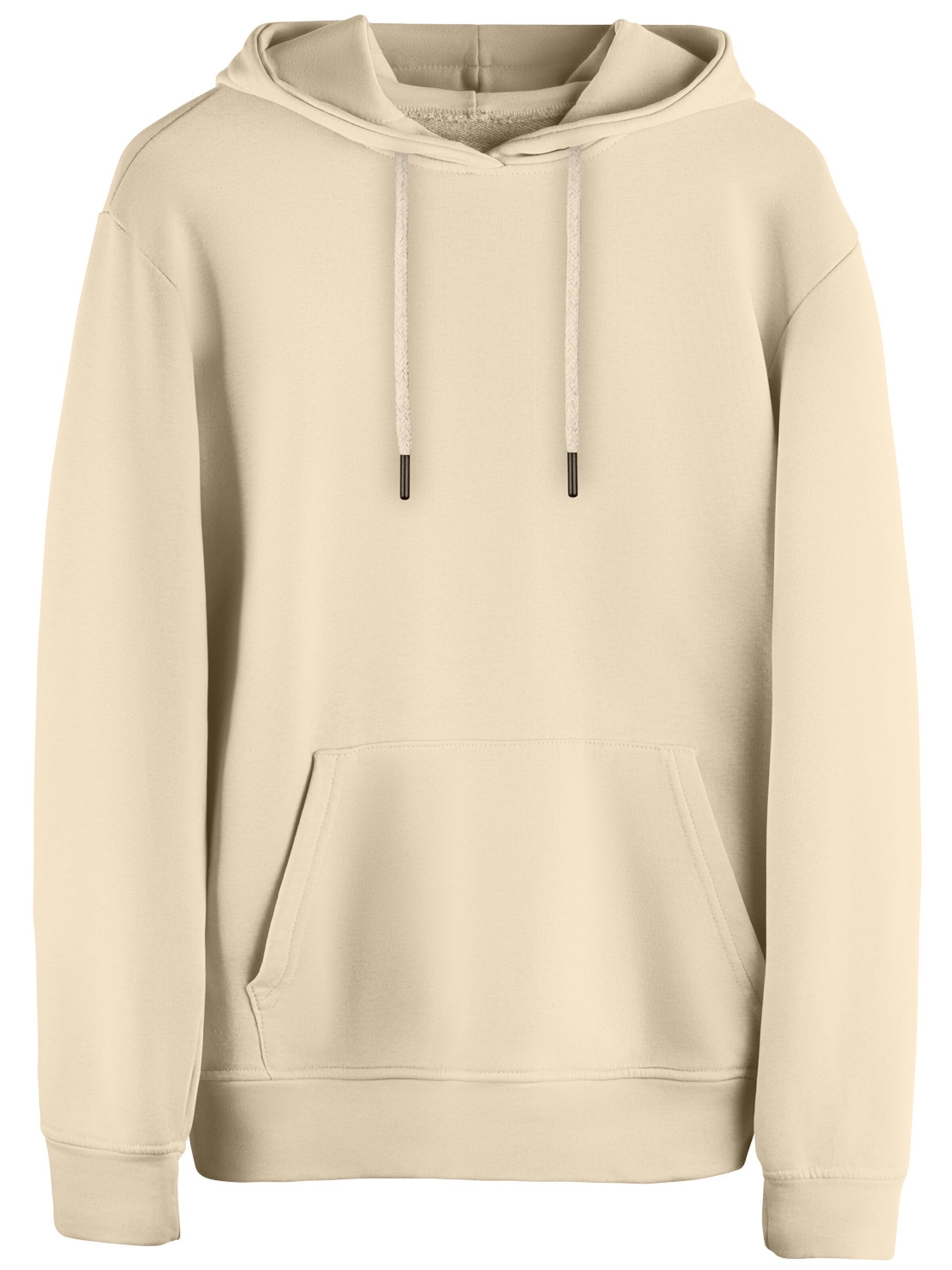 Cotton Prime Sweatshirt in Beige: Vorderseite