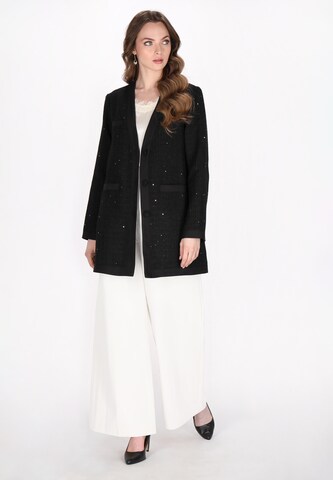 DreiMaster Klassik Демисезонное пальто 'Classic Look' в Черный