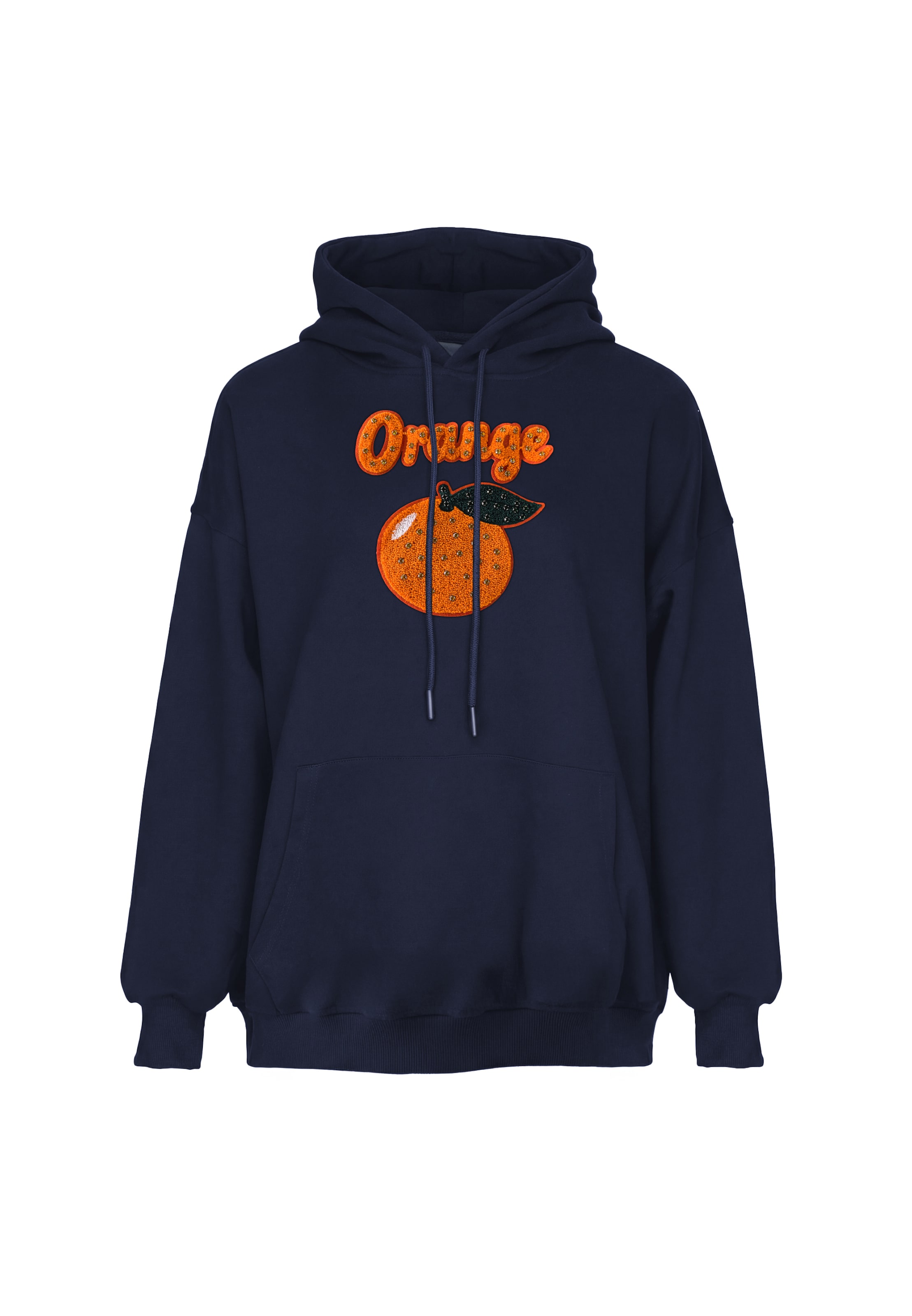 Sweat-shirt MYMO en bleu : devant