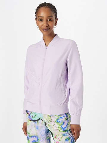 Urban Classics Between-season jacket in Purple: front