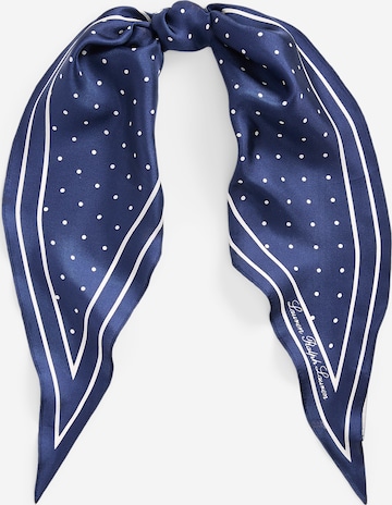 Foulard Lauren Ralph Lauren en bleu : devant