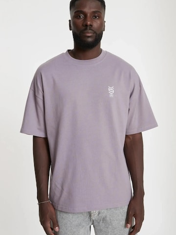 YSPT Studio Shirt 'COSMIC' in Purple: front