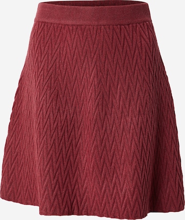 Fustă 'Betty' de la ABOUT YOU pe roșu: față