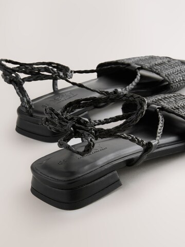 Next Strap sandal 'Forever Comfort' in Black