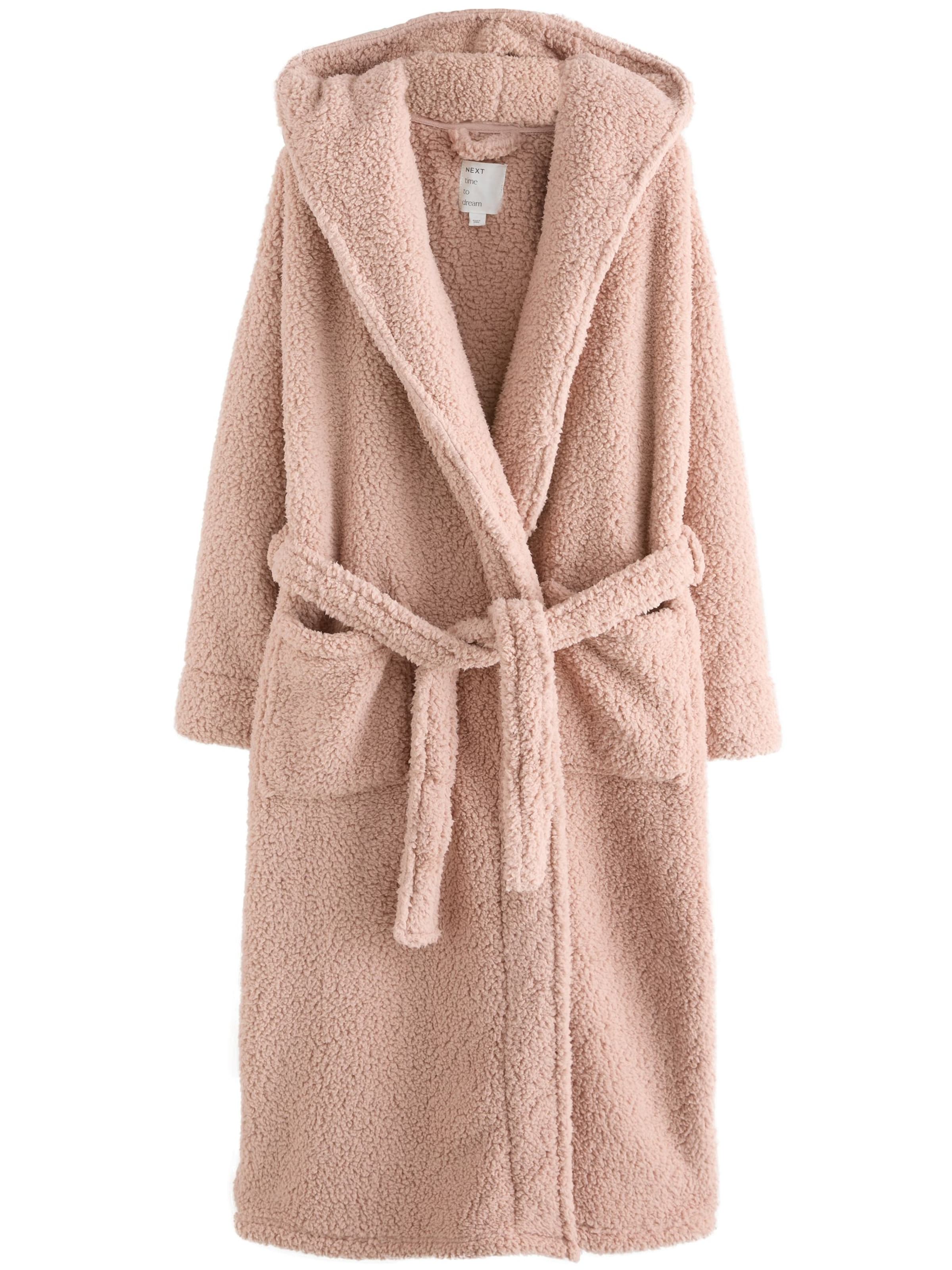 Next Pikk hommikumantel, värv roosa: eest vaates