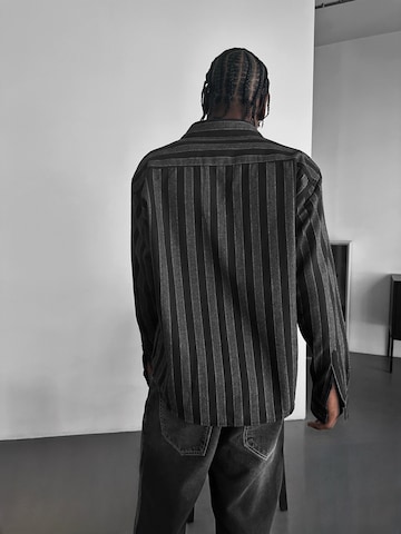 Kleidermafia Comfort Fit Hemd‌ in Grau