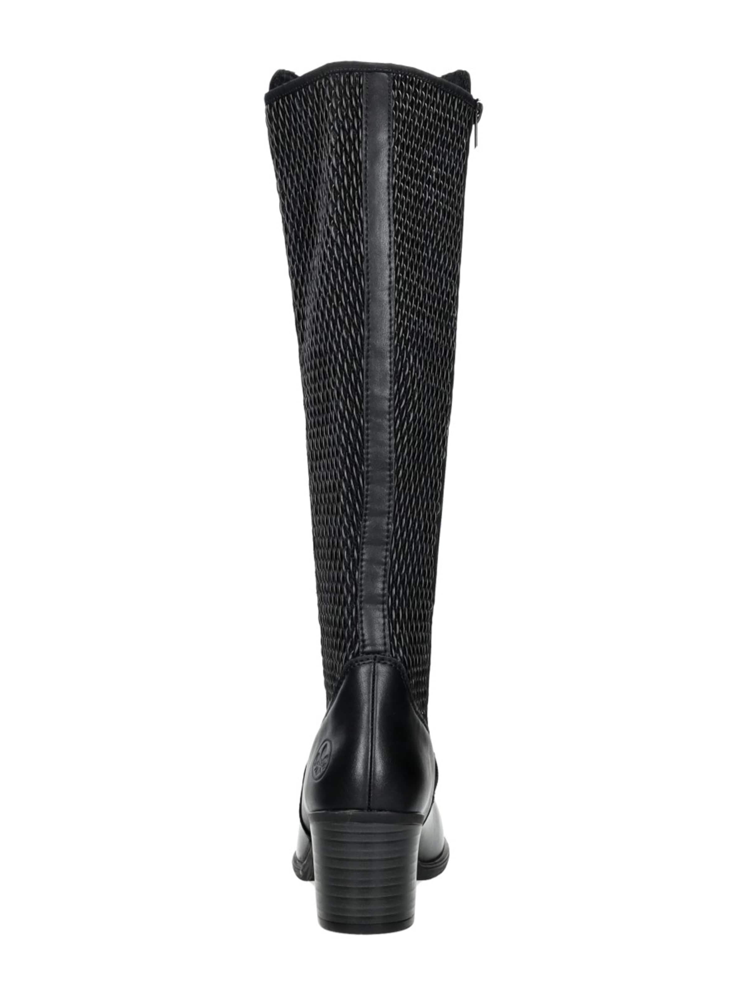 Rieker Boots 'Lange Laarzen' in Black