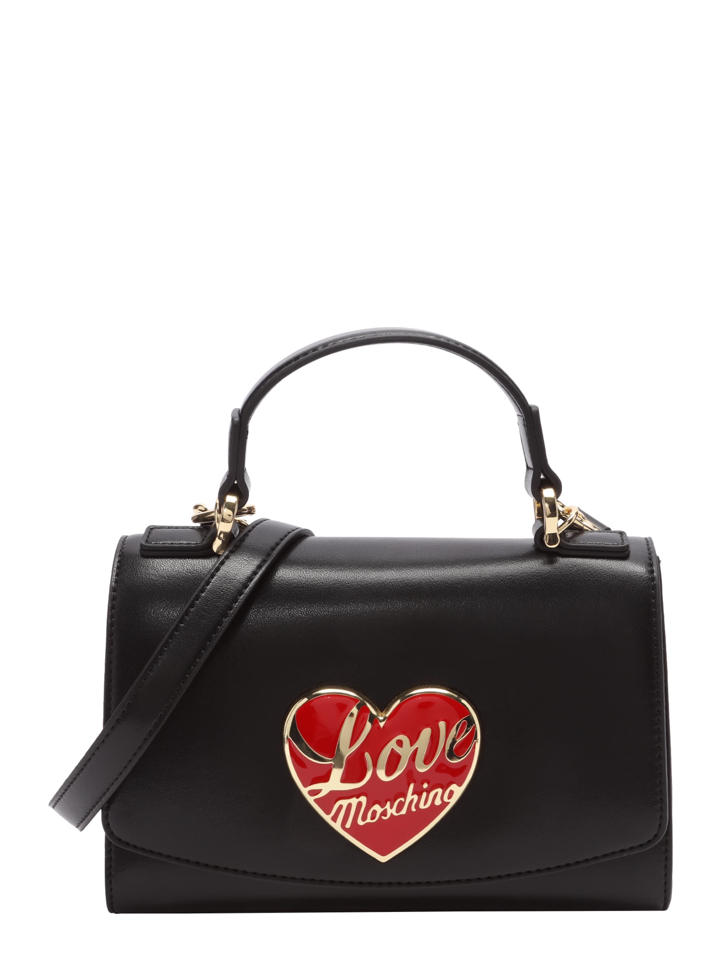 Borsa a mano di Love Moschino in nero: frontale